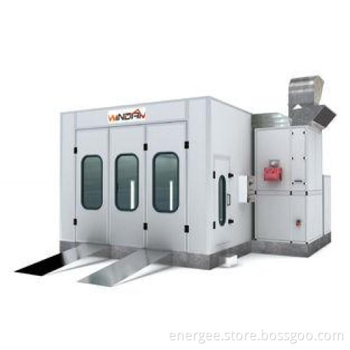 Riello Burner Auto Spray Booth With Exhaust Fan And Intake
